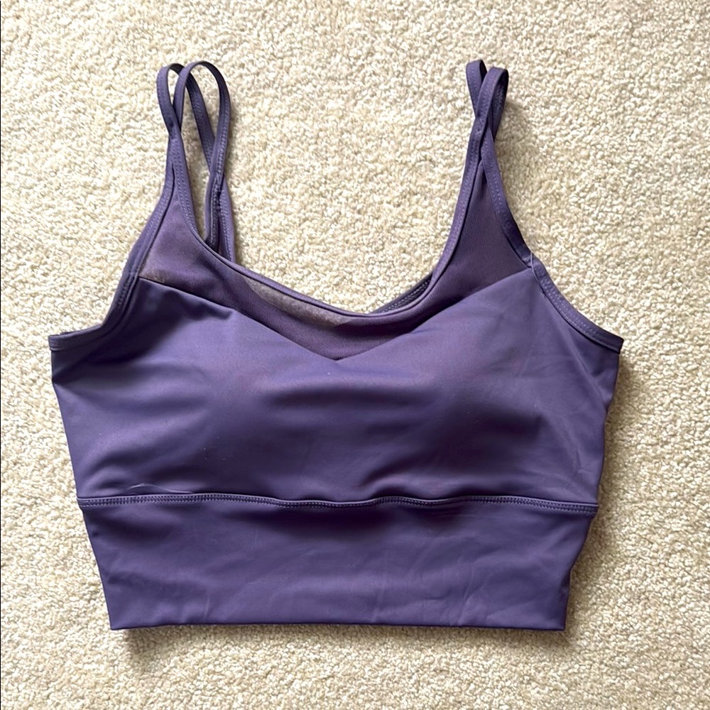 Purple Women's Intimate Top Sports Bra